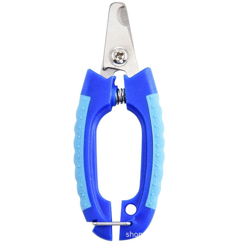 

Ножницы для когтей из нержавеющей стали с хвостовой защелкой для кошек и собак F003 Bulk