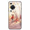 Phone Case For Huawei Nova Y63/ Y72S Case Animal Soft TPU Silicone Back Cover Case For Huawei Nova Y72S TPU Black Funda Nova Y63