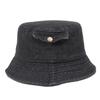 New Casual Retro Denim Basin Hat Fashionable Sun Protection And Sunshade Hat