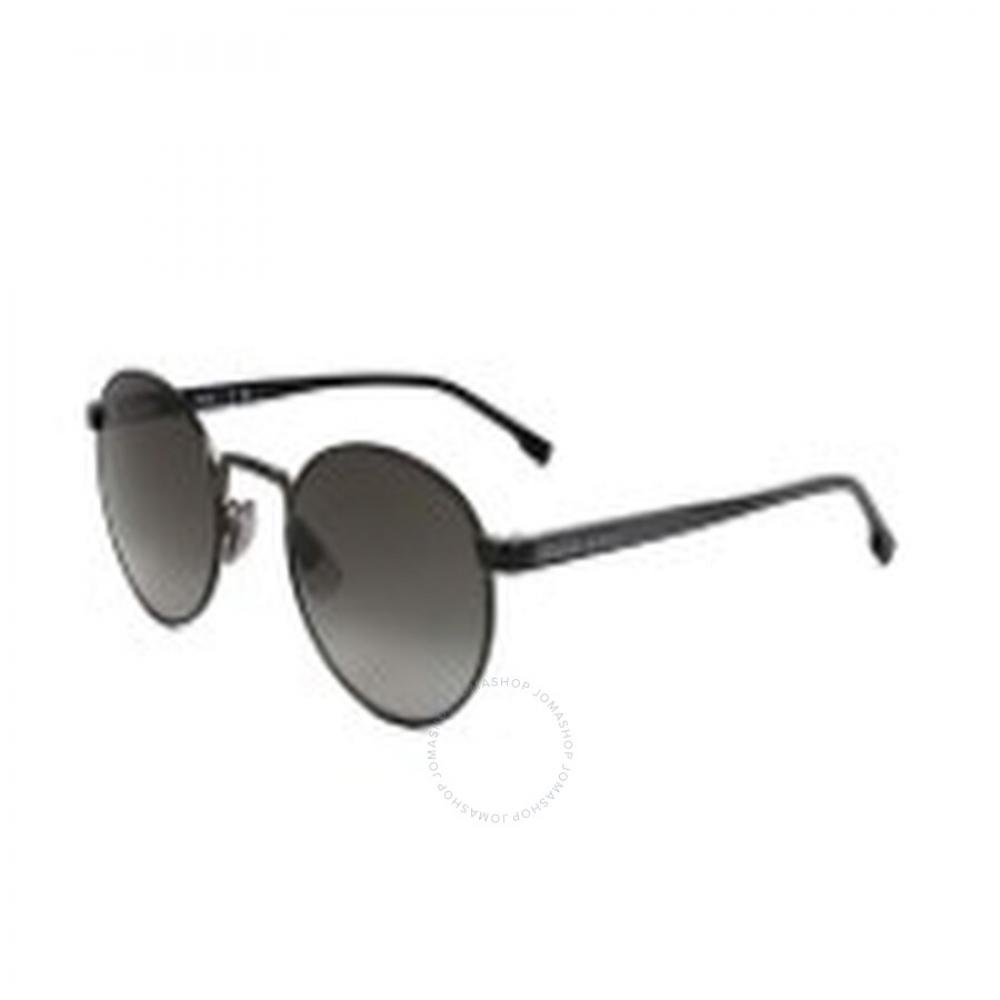 

Hugo Boss Серые круглые мужские солнцезащитные очки с градиентом BOSS 1047 IT S 0V81 53