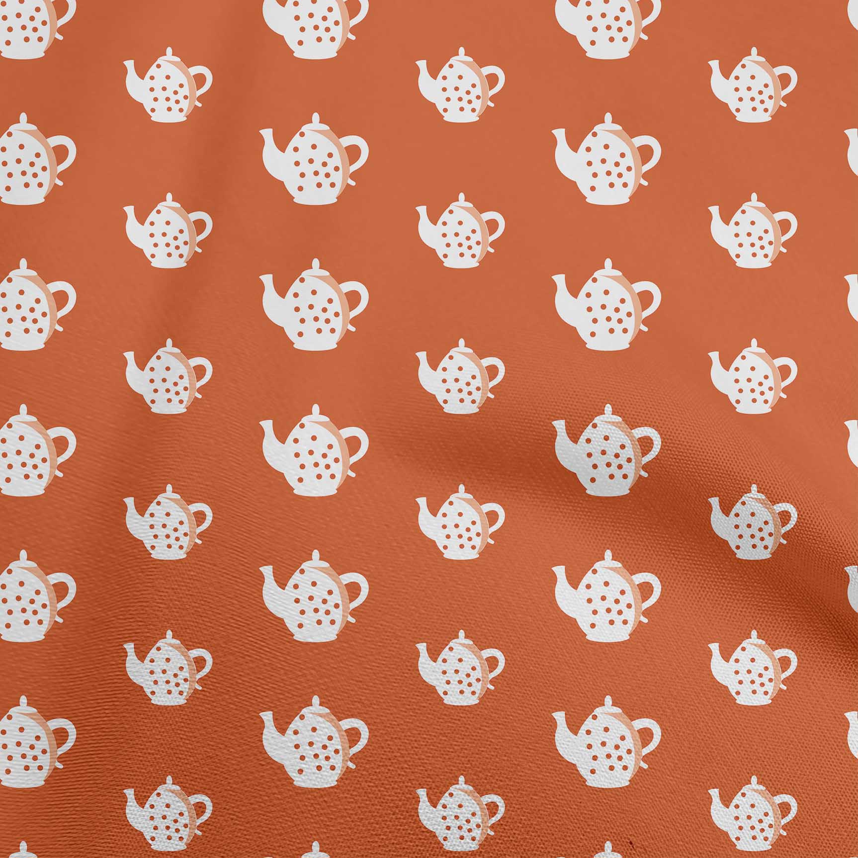 

OneOone Cotton Flex Темно-оливкова зелена тканина Чайник Чайник Ремісничі проекти Декоративна тканина з принтом у дворі 40 дюймів 42 Inch Wide - Viscose Chiffon помаранчевий