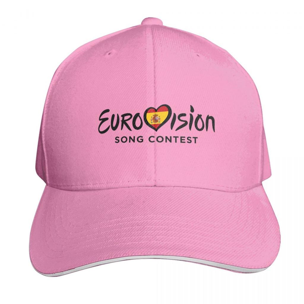 Eurovision Song Contest Logo Kappe Mode Lässig Baseballkappen Verstellbarer Hut Hip Hop Sommer Unisex Baseballkappen