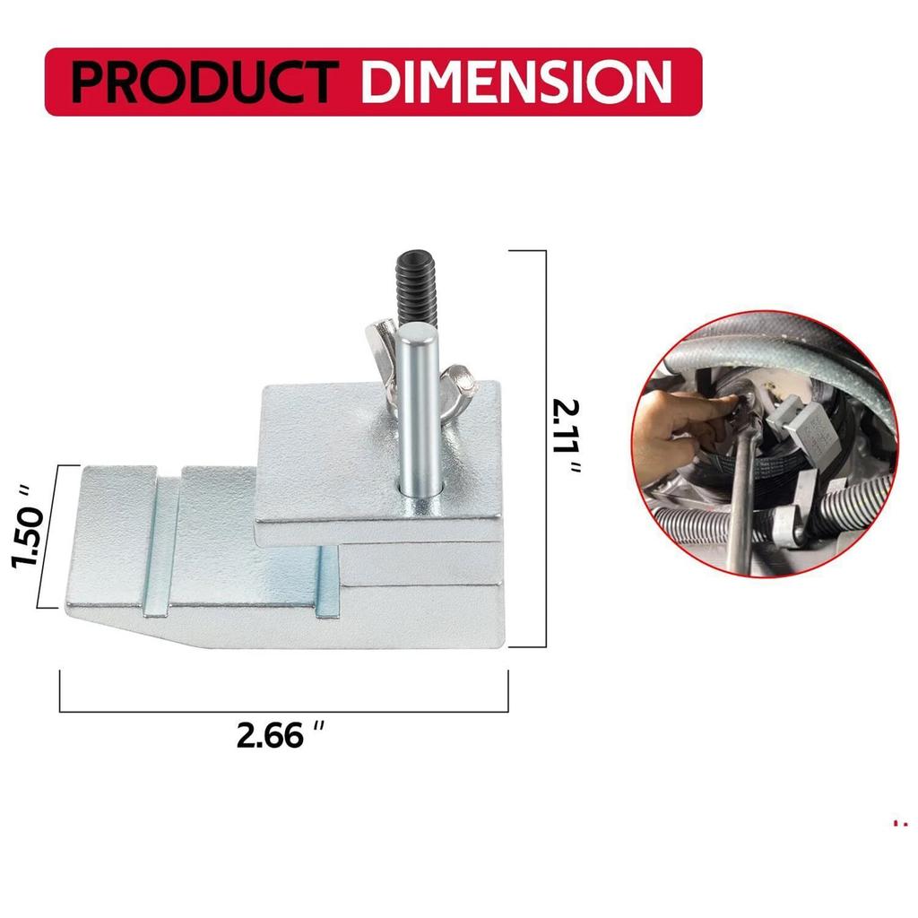 59350 Stretch Belt Mounting Device Practical Belt Installation Tool Ergonomic Belt Installer for Extra-Deep Double Pulleys