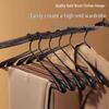 Nordic Style Iron & Beech Wood Luxury Clothes Hanger - High-Grade Solid Wood with Wide Shoulder and Anti-Corner Design.