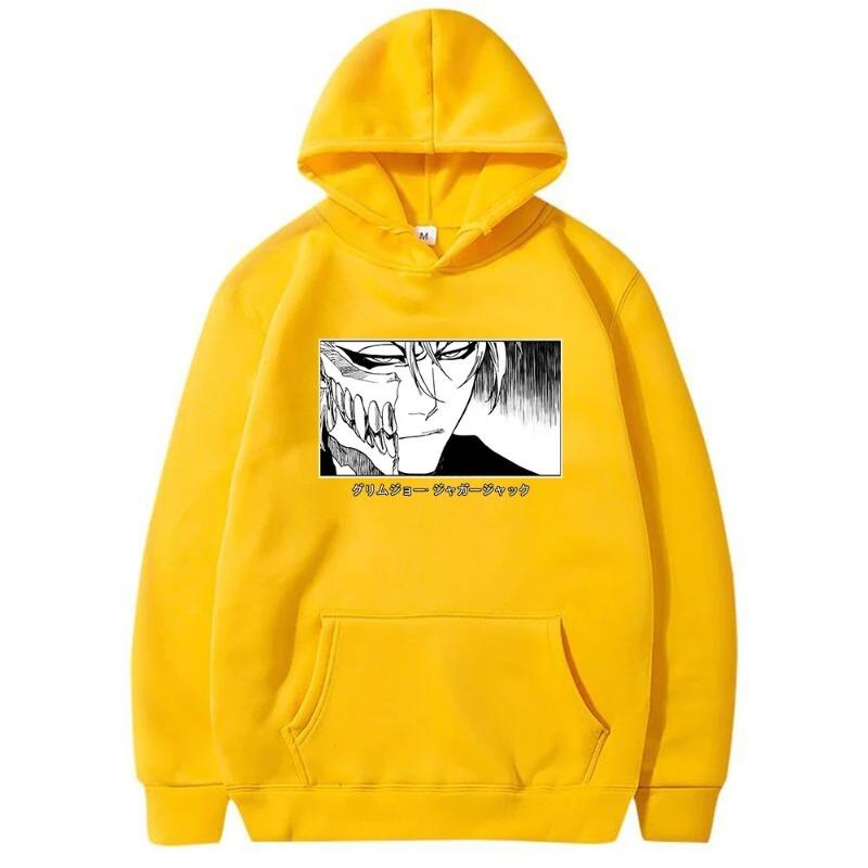 Kurosaki Ichigo Japanese Animation Autumn Men's Hoodie Sweatshirt Men Womnen Fashion Brand Design Pullover Men's Hoodies