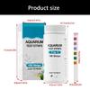 100Pcs Water Quality Test Strips Water Tester Paper Fish Tank Water Quality Test Strips for Aquarium Water Testing