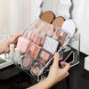 Transparante Displaystandaard Opbergrek Cosmetica Organizer Dienblad Nagellak Speelgoed Displayhouder Getrapt Lippenstift Bureauopslag