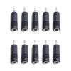 10Pcs Headphone Adapter Jacks Headphone Jacks Adapter Sound Stereo Adapter Sound Plug Adapter Sound Jacks Plug Converter