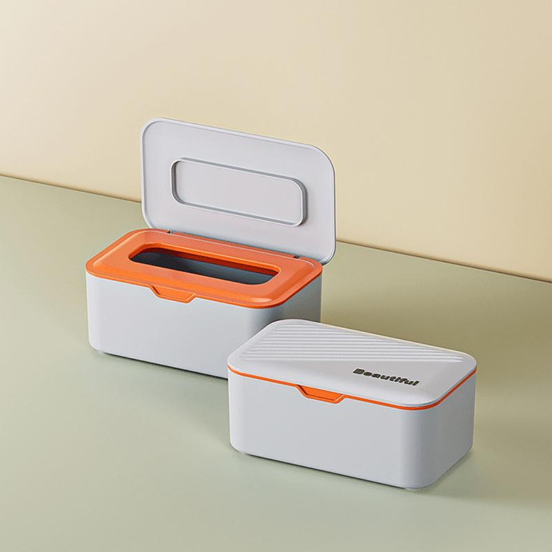 Wet Tissue Box Desktop Seal Baby Wipes Paper Storage Box Household Tissue Box