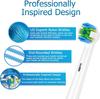 Replacement Brush Heads Compatible with Oral  Electric Toothbrush - Floss Toothbrush Head Fits for Oral B Pro