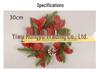 New Pinecone Red Berry Christmas Wreath - Festive Wall & Door Hanging Decoration