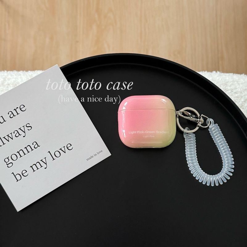 

Sleeves Applicable to Apple 3 Generation Bluetooth Earbuds Case Airpods2 Generation New Arrival Airpods2 Drop-Resistant Protective Case Pendant Apple AirPods 4 Shell + transparent spring