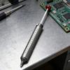 Sturdy Aluminum Alloy Solder Sucker with Powerful Vacuum Handheld Tool for Quick Desoldering in Electronics Projects