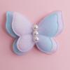 Pearl Butterfly Fabric Hair Clips: DIY Materials for Children's Accessories and Clothing Decorations