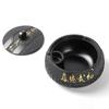 Large Size Ashtray Creative Trendy And Retro Household Usewith Cover Living Room Chinese High End Resin Ashtray