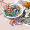 50PCS Zinc Zinc Alloy Metal Paper Clips Creative Binder Clamps File Holder Bookmark Clip  Binding