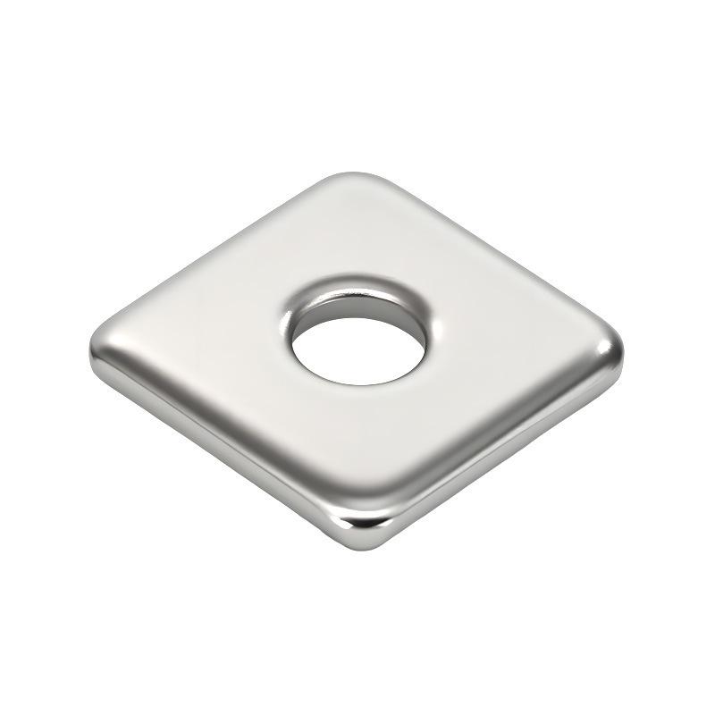 304 Stainless Steel Thickened Square Flat Washer for M3-M20