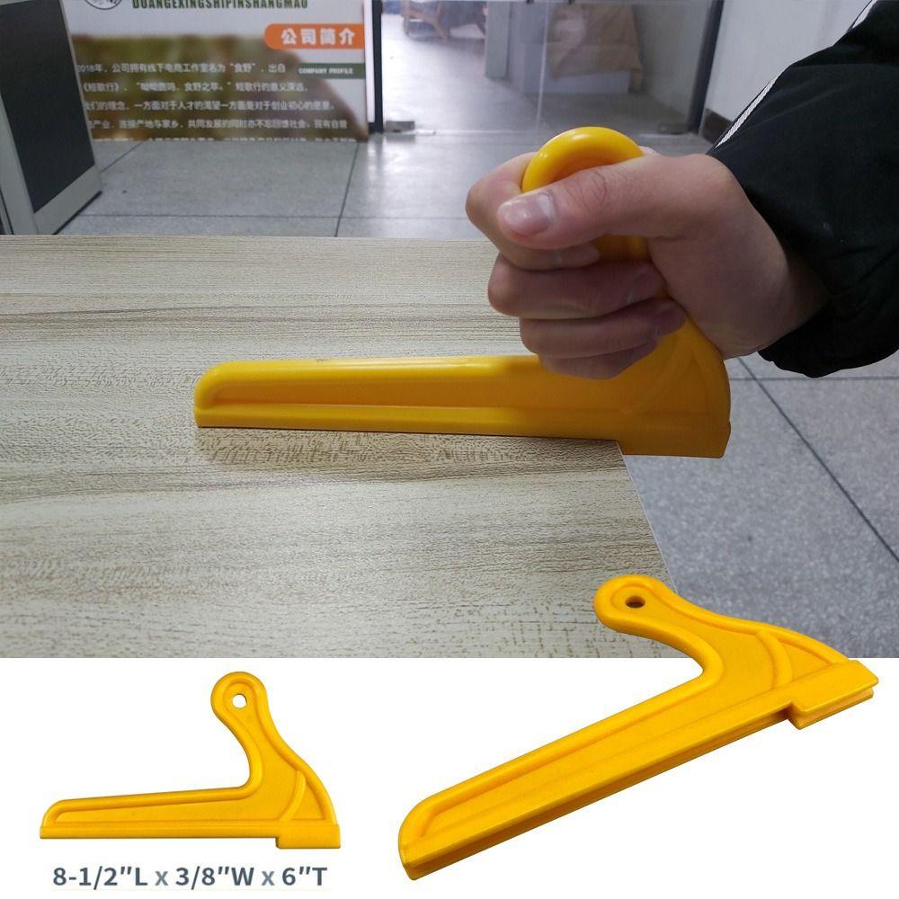 Safety Hand Sawdust Wood Saw Push Stick Yellow Wood Working Pusher Block Pusher Tool  Table
