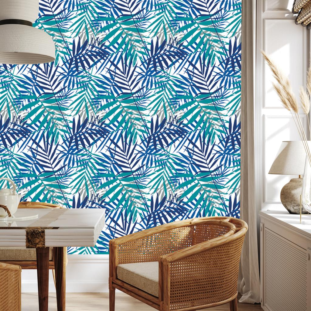 Palm Leaves Wallpaper for Living Room and Bedroom 50x1000