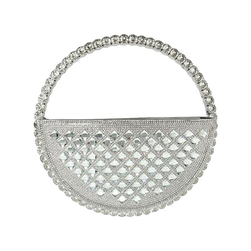 Diamond-encrusted Handbag, Lady's Water Drop Ball Bag, French-style Formal Dress Bag, Crossbody Bag