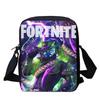Cute Fortnite Cartoon Shoulder Crossbody Bag, Unisex Kids Aged 5-8, Light Printed Storage Handbag for Elementary Children