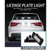 2 Pcs LED License Plate Lights Car Led Signal Lamp Canbus Error Free For Seat Alhambra 2011- Automobiles Parts Accessories