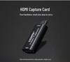 HDMI To USB High-Definition Capture Card for Laptop Monitoring & Game Live Streaming with Switch/PS4 Compatibility
