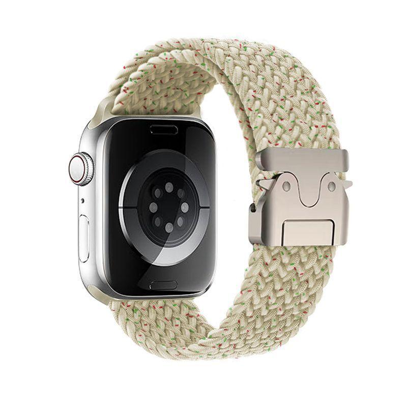 Braided Band For Apple Watch Straps 40 Mm 44mm 46mm 42mm 49mm 45mm 41mm 38mm Bracelet IWatch Series 10 SE 9 8 7 6 Ultra 2 Bands