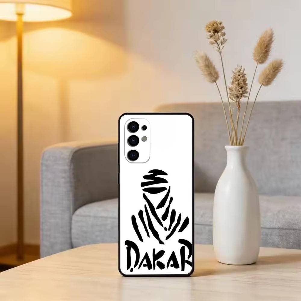 R-Rally x D-Dakar Stil Handyhülle Schwarzes Silikon Weich Für Samsung S25,S24,S21,S22,S23,S30,Ultra,S20,Plus,Fe,Lite