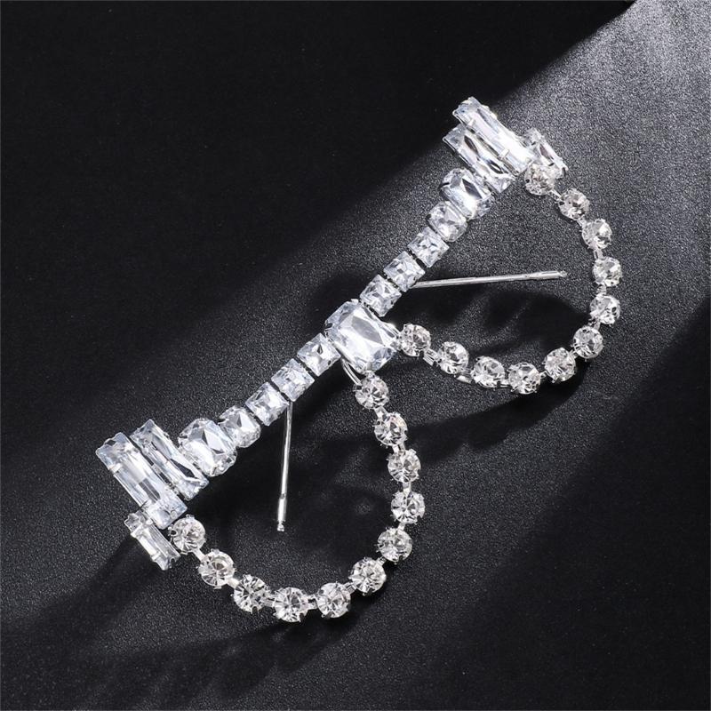 No Lens Rhinestones Glasses Frames Rhinestones Sunglasses Funny Party Eyewear Crystal Eyeglasses for Photograph Props