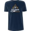 Blaues Foo Fighters Dreieck T-Shirt Unisex