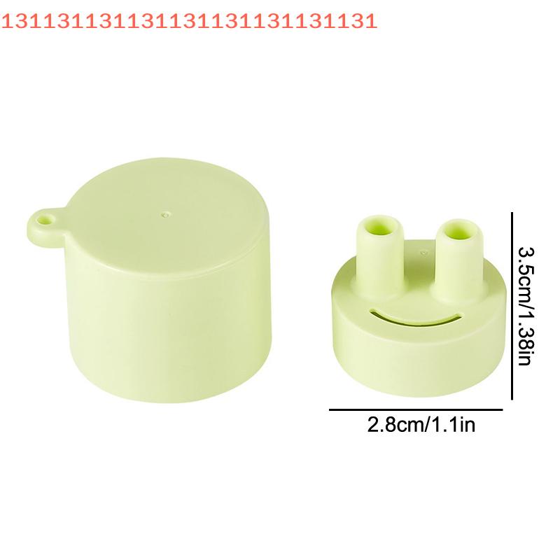 Herbal Inhalant Inhaler Accessory Two Nostrils Sticks Inhaler Tubes Cap Portable Reusable Nasal Inhalers Nasal Suction Cap