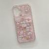 Pink Cartoon KT Cat Anti-Fall iPhone 14/13 Pro Max Case