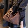 Premium commuter retro women's shoulder bag 2025 new fashionable large-capacity messenger bag going out to work tote bag