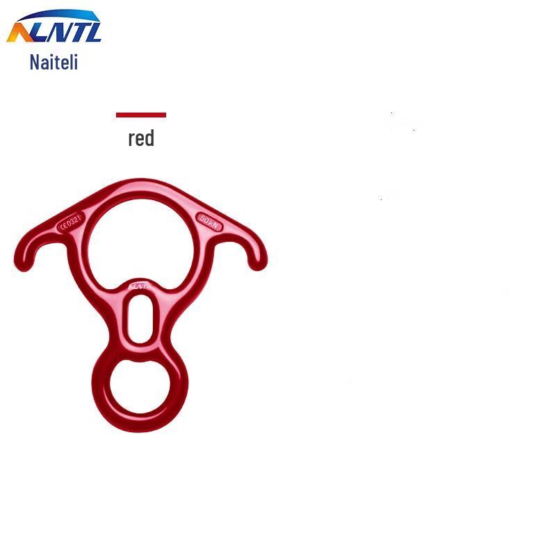 OLOMM Horn Figure 8 Descender for Rock Climbing 1