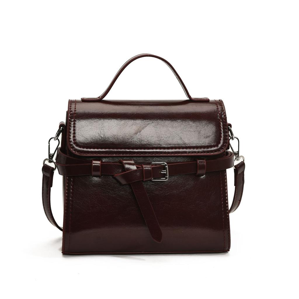 Handbag Women's New Versatile Fashion Commuter Messenger Small Square Bag