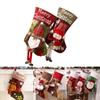 Süße Nikolaus Schneemann Rentier Socken Form Anhänger Für Feiertagsdeko