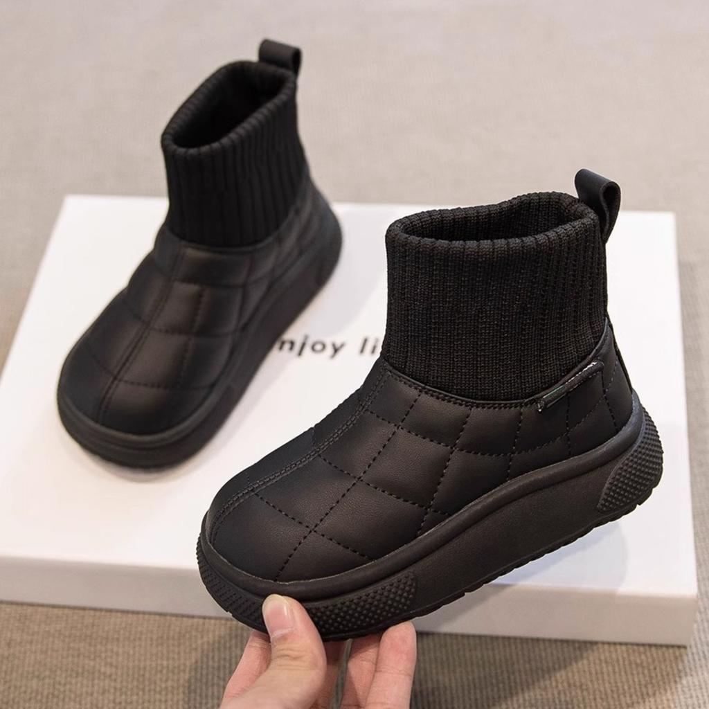 Copii, Pluș, Pantofi de bumbac, Pentru fete, Cizme tip șosetă, Pentru băieți, Cizme de bumbac, Călduroși, Groși, Cizme de zăpadă