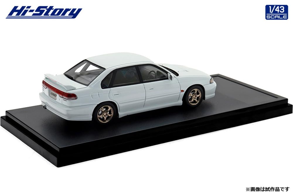 Inter Allied Hi Story Scale Subaru Legacy RS Ren hvit Ferdigmodell HS499WH 1/43 (1997)