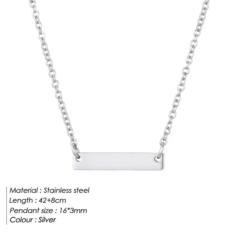 eManco Minimalist Chokers Necklace for Women Stainless Steel Necklace Women Dainty Gold Color Necklaces Jewelry