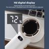 Portable Handheld Fan High Speed Mini Fan with LED Display USB Rechargeable Personal Fan 100 Gear Wind Speeds for