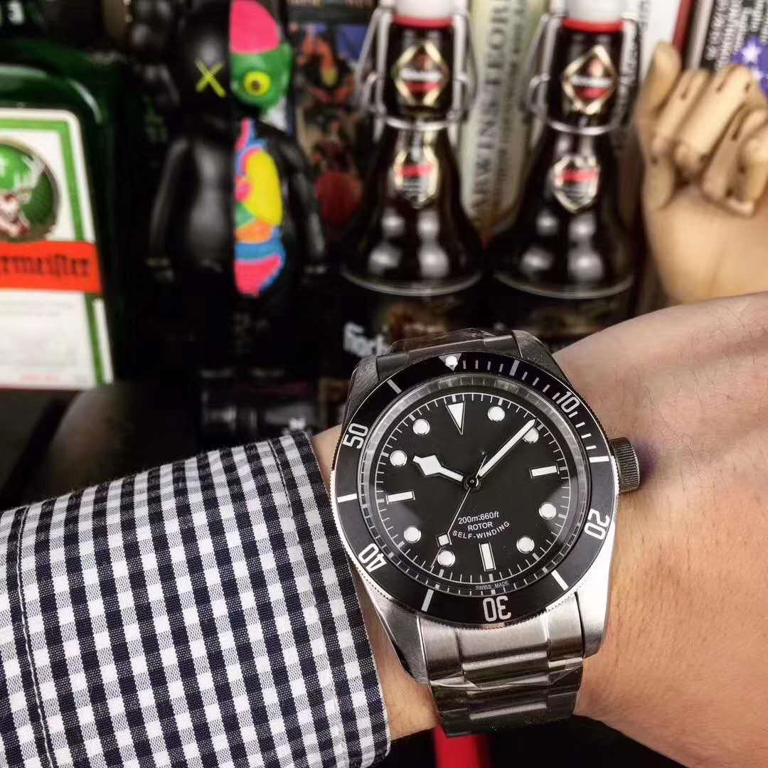 Европейские и американские импортные мужские часы DT, автоматические механические часы с календарем, деловые мужские часы с календарем