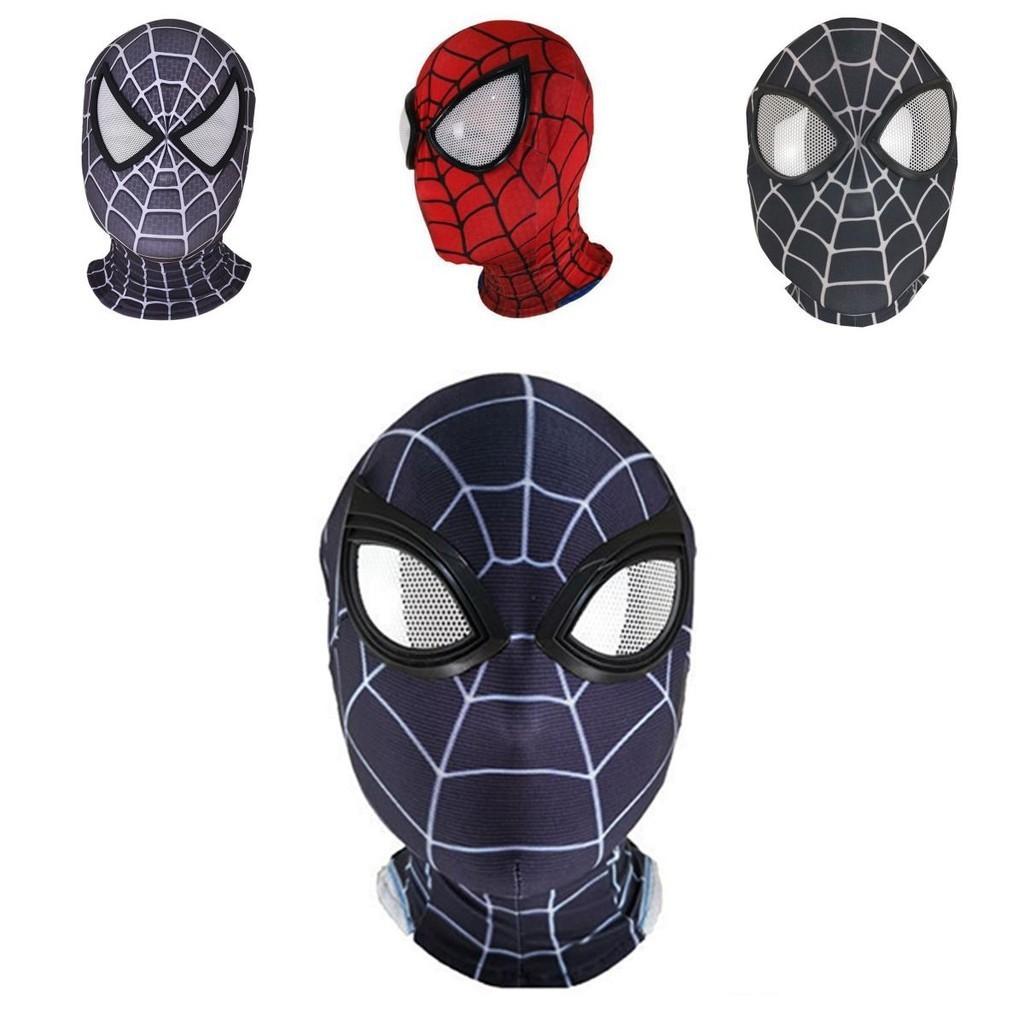 Soft And Comfortable Spiderman Spider Man Miles Morales Full Head Mask For Adults