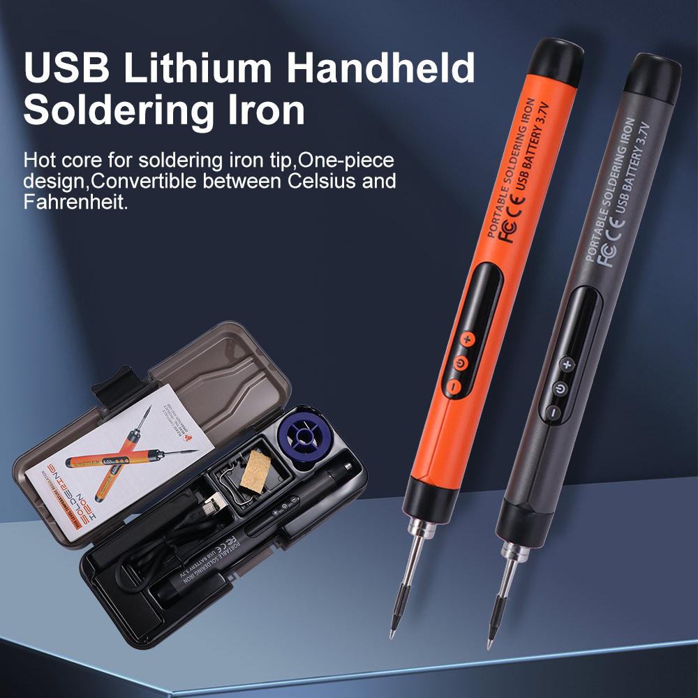 Intelligent USB Soldering Iron Set Wireless Charging Soldering Iron Pen Kit Electronic Component