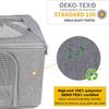 Large Breathable Foldable Cat Backpack Carrier for Outings: Detachable, Portable, and Spacious Pet Bag