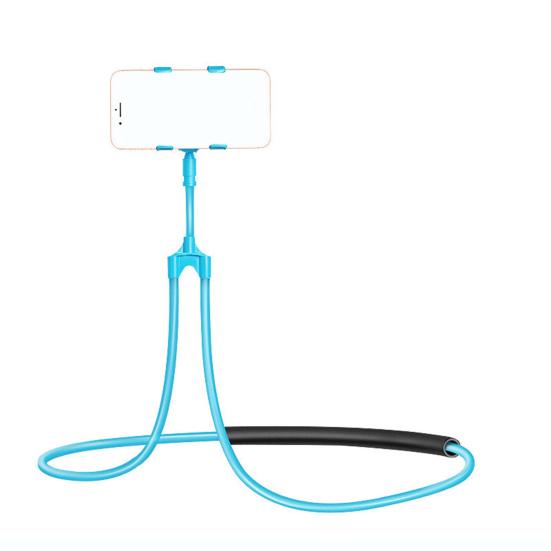 Universelle 360-Grad-Drehbare Handyhalterung Nackenmontierter Mobilständer