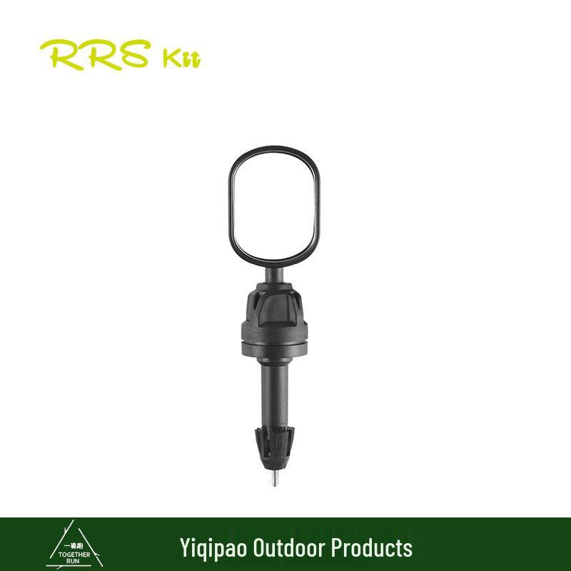 RRSKIT Adjustable Telescopic Rearview Mirror for Mountain and Road Bikes Standard чёрный
