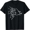 Fist Bump Dad of Three Father of 3 Daddy Happy Father's Day Unisex T-Shirt