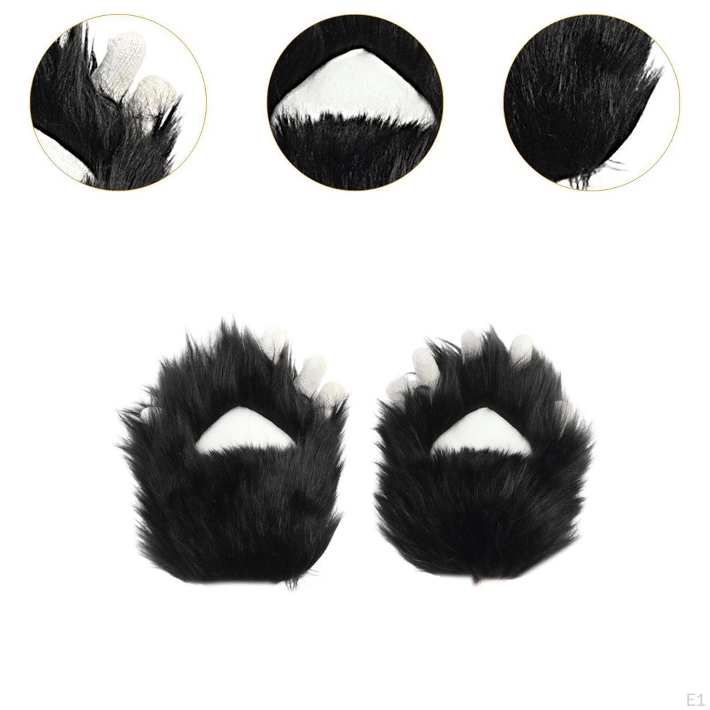 Gloves Cartoon Halloween Costume for Nightclub Festival Role Play Props