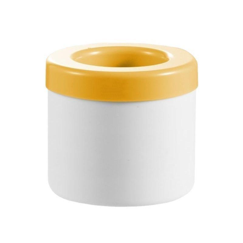 

Силиконовая форма для ведра для льда, круглая форма для ведра для льда, форма для чашки, холодильника, замораживателя льда, пищевая силиконовая форма для кубиков льда для вечеринки, барной посуды оранжевый